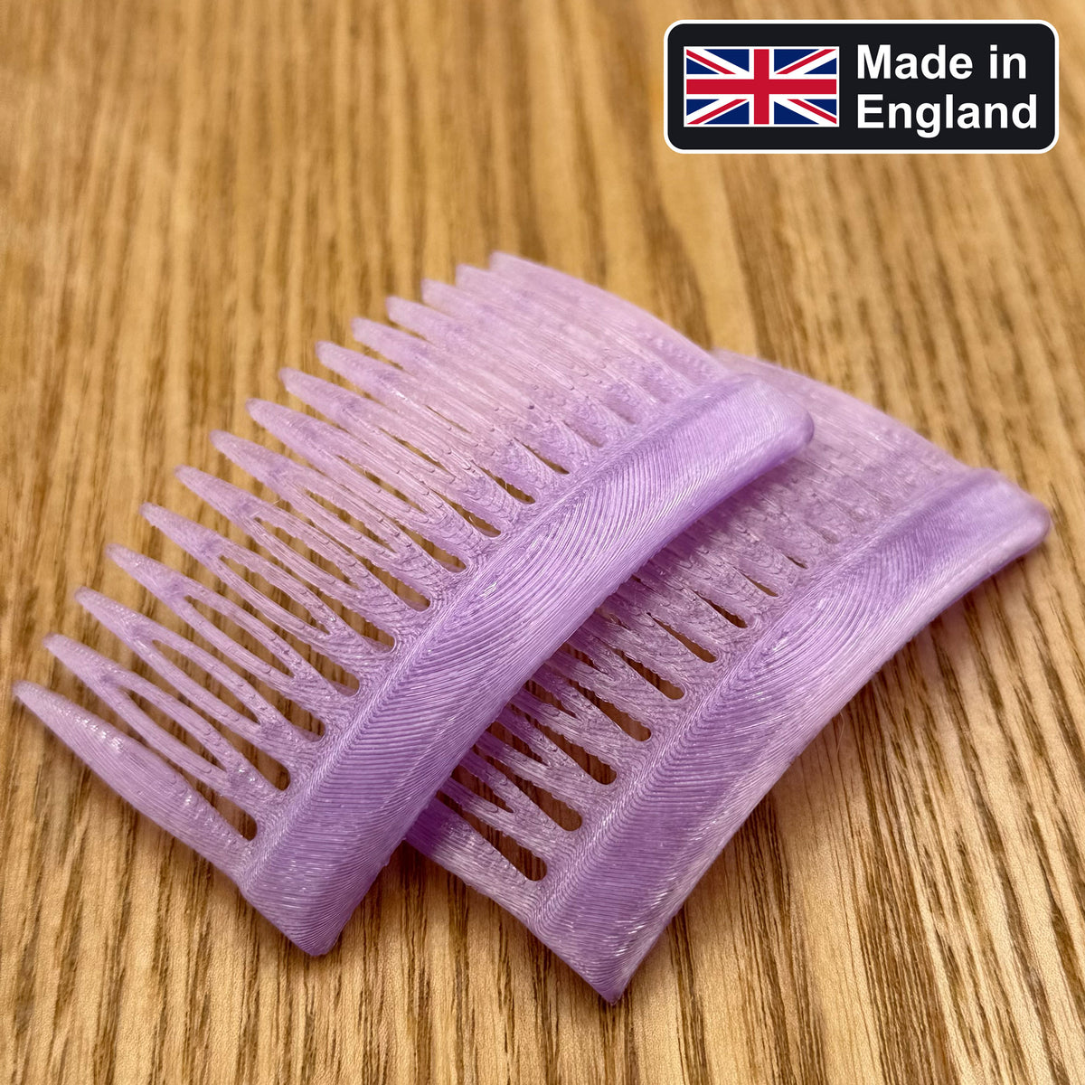 Side Hair Combs 7 x 5 cm - Made in England