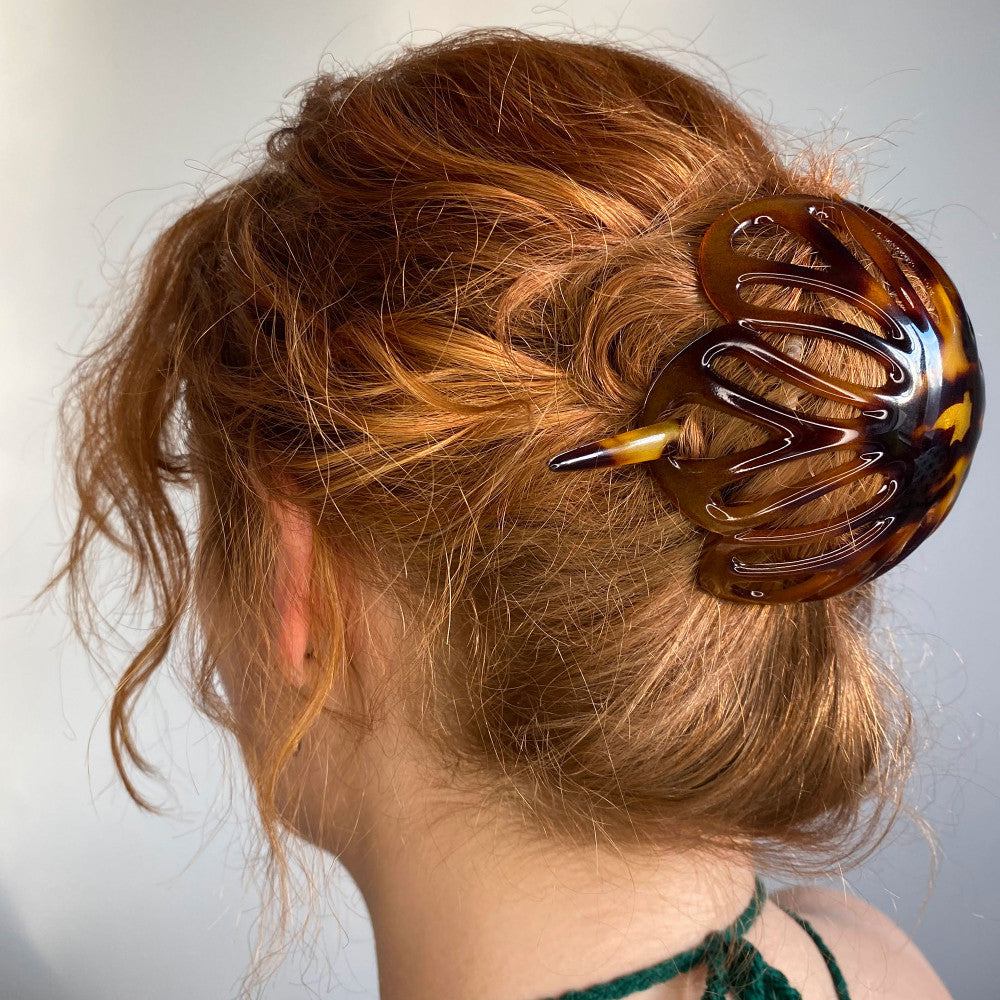 The Romaine Hair Bun Holder and pin
