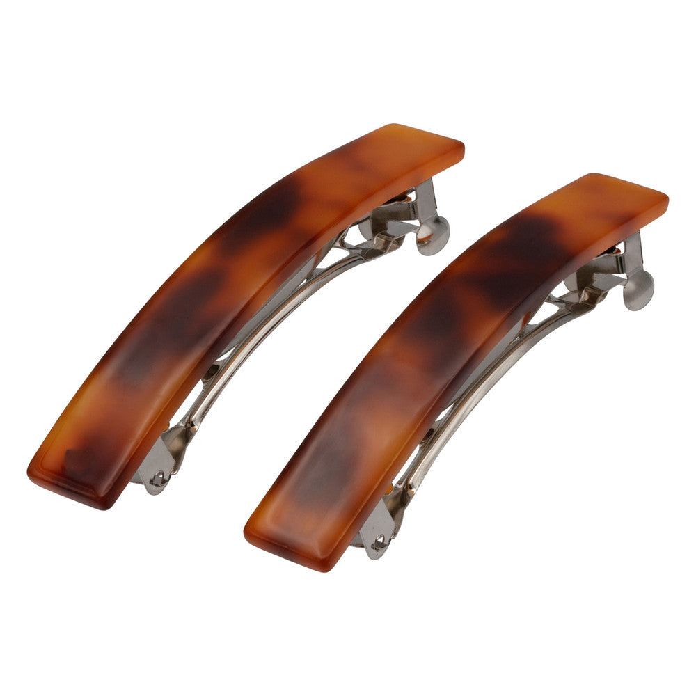 7.5cm Rectangle Hair Barrette Clips - Ebuni Handmade