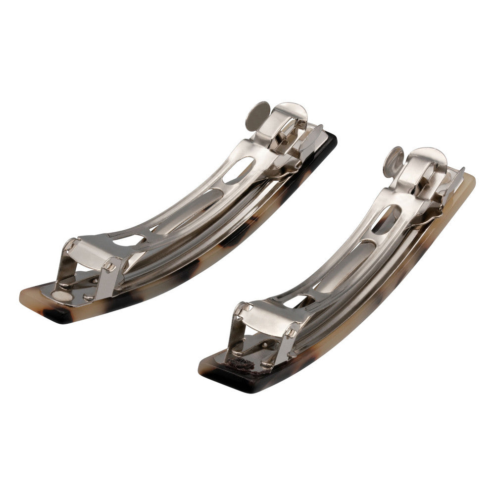 7.5cm Rectangle Hair Barrette Clips - Ebuni Handmade