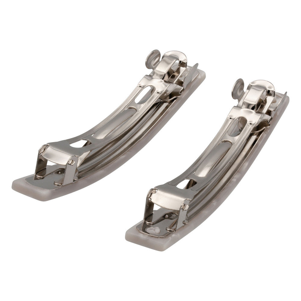 7.5cm Rectangle Hair Barrette Clips - Ebuni Handmade