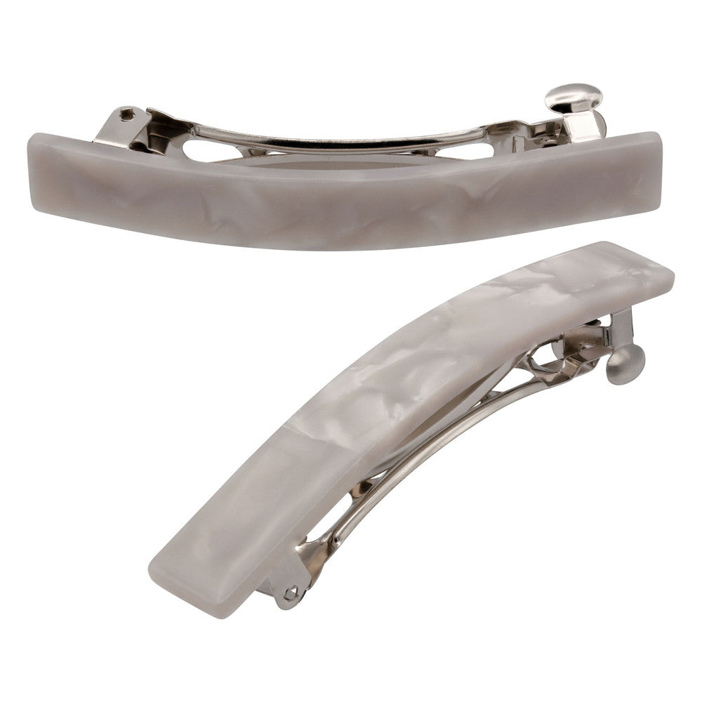 7.5cm Rectangle Hair Barrette Clips - Ebuni Handmade