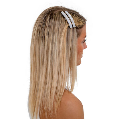 7.5cm Rectangle Hair Barrette Clips - Ebuni Handmade