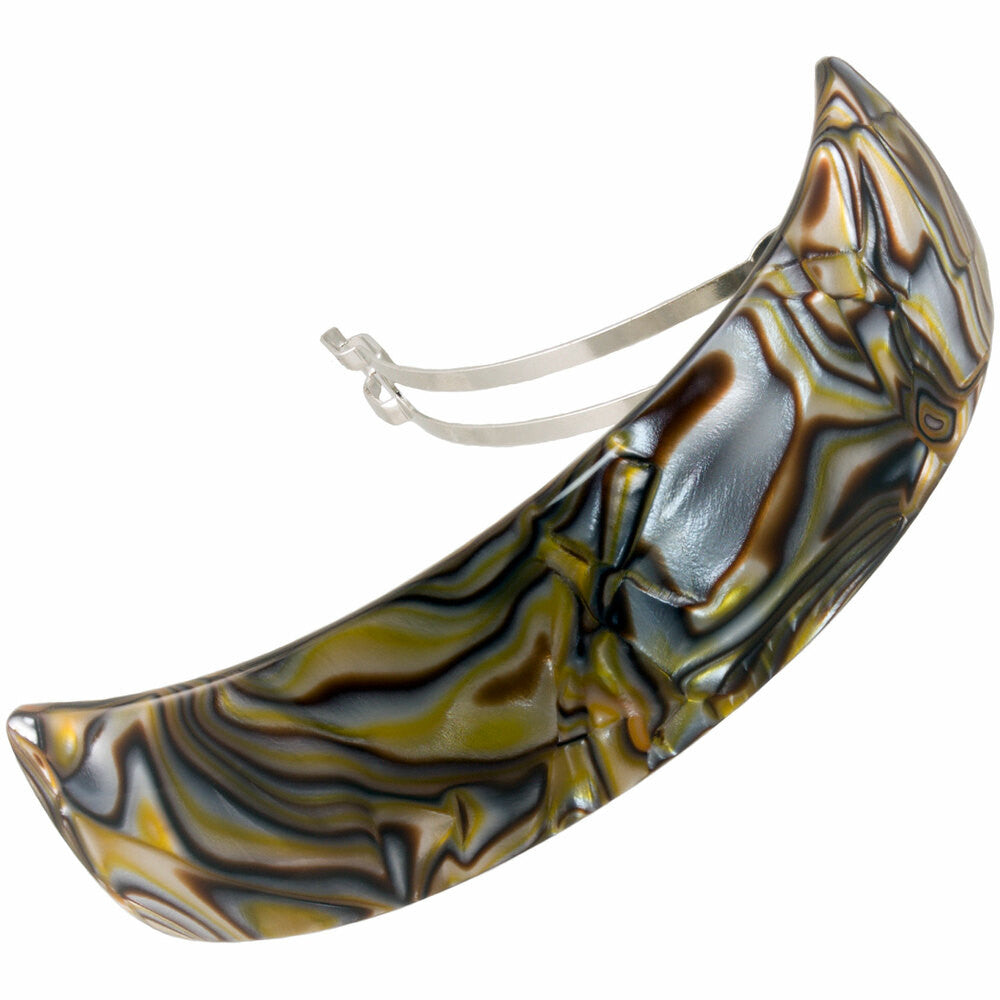 10cm Curved Barrette - Ebuni Handmade