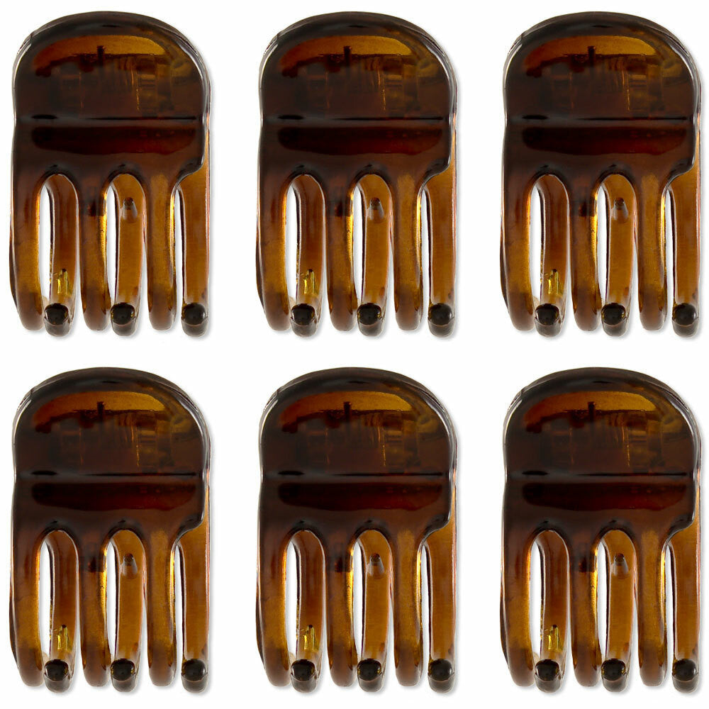 6 French Mini Hair Claws