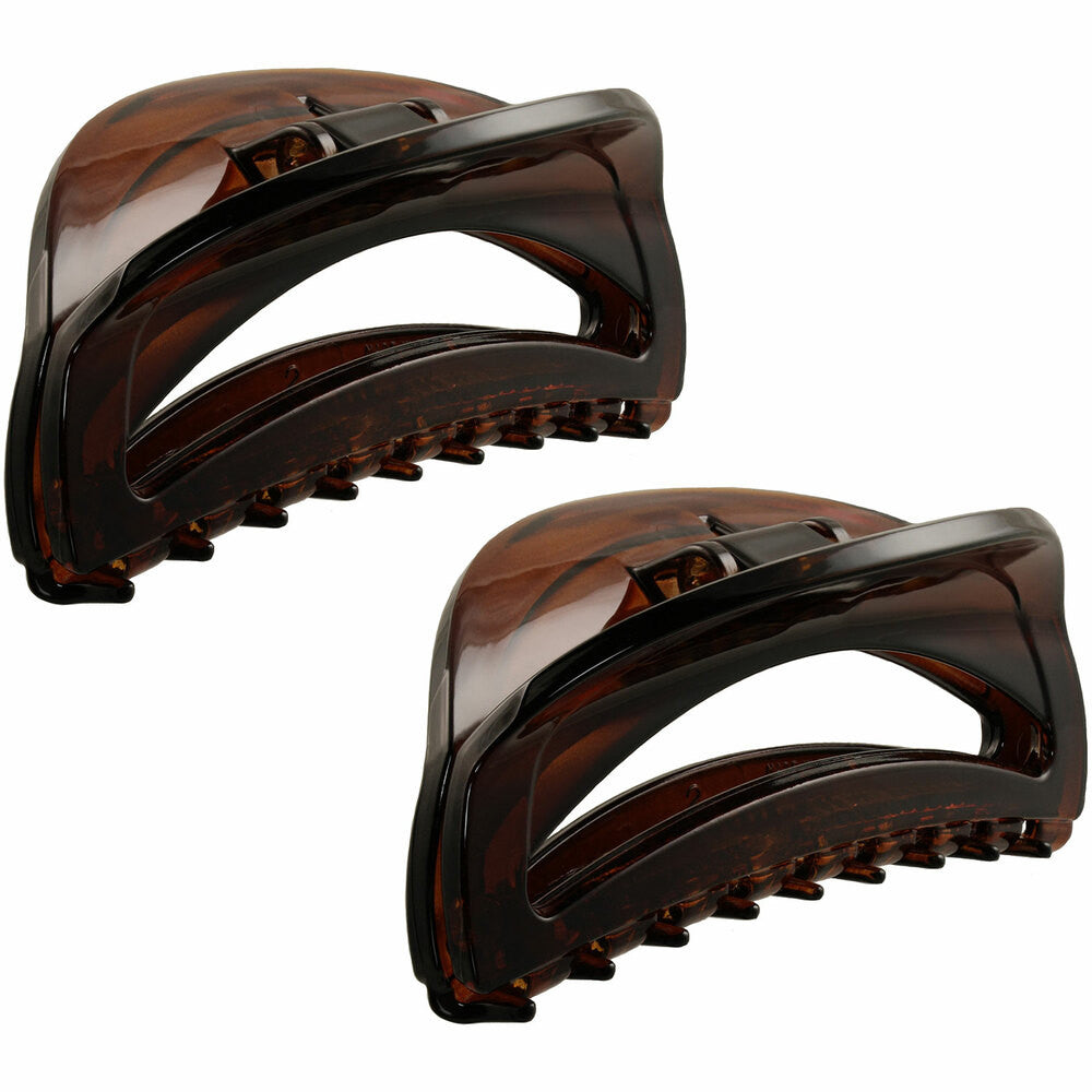 7.5cm Curved Cut-out Hair Claws