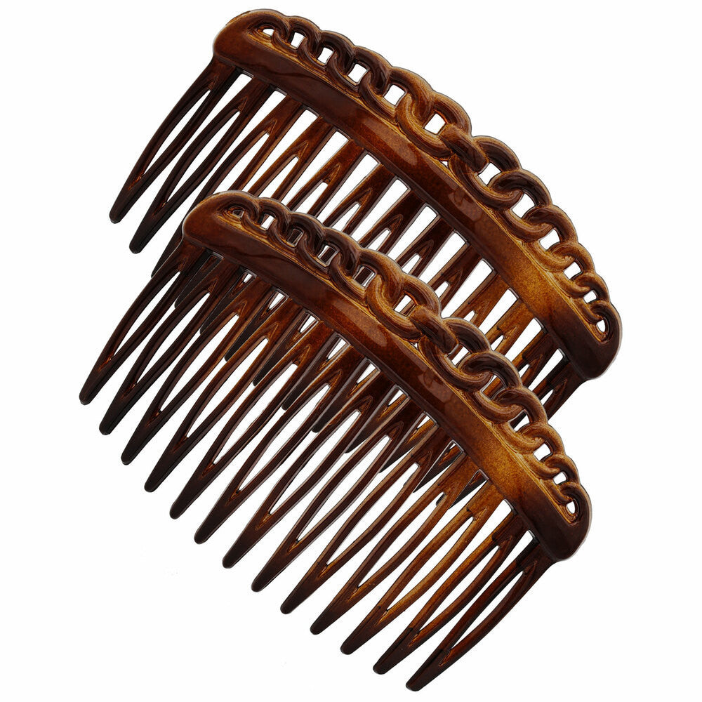 French Chain Side Hair Combs 7cm