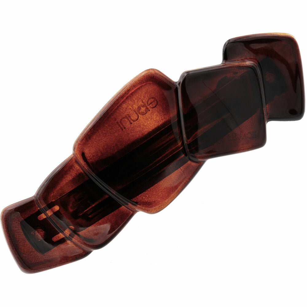 French Cuboïde 10cm Hair Barrette Clip