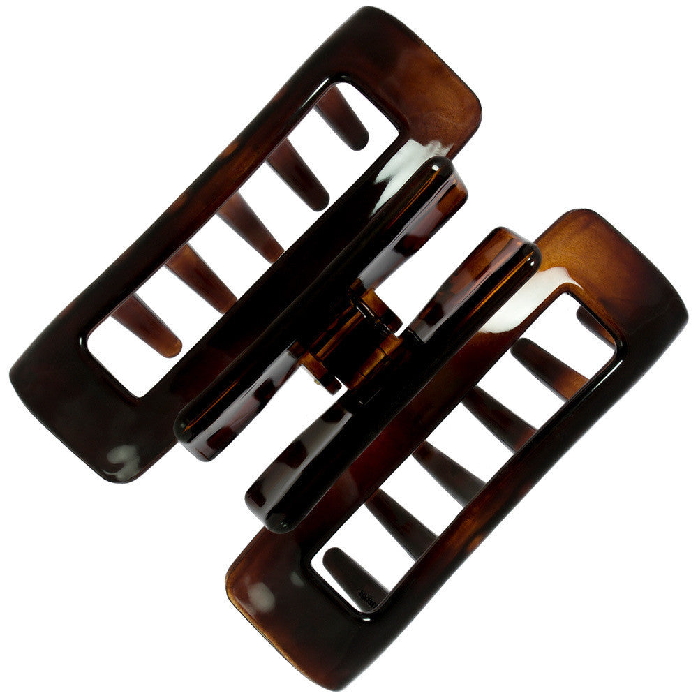 Hair Claw 9cm Medium Curved Rectangle