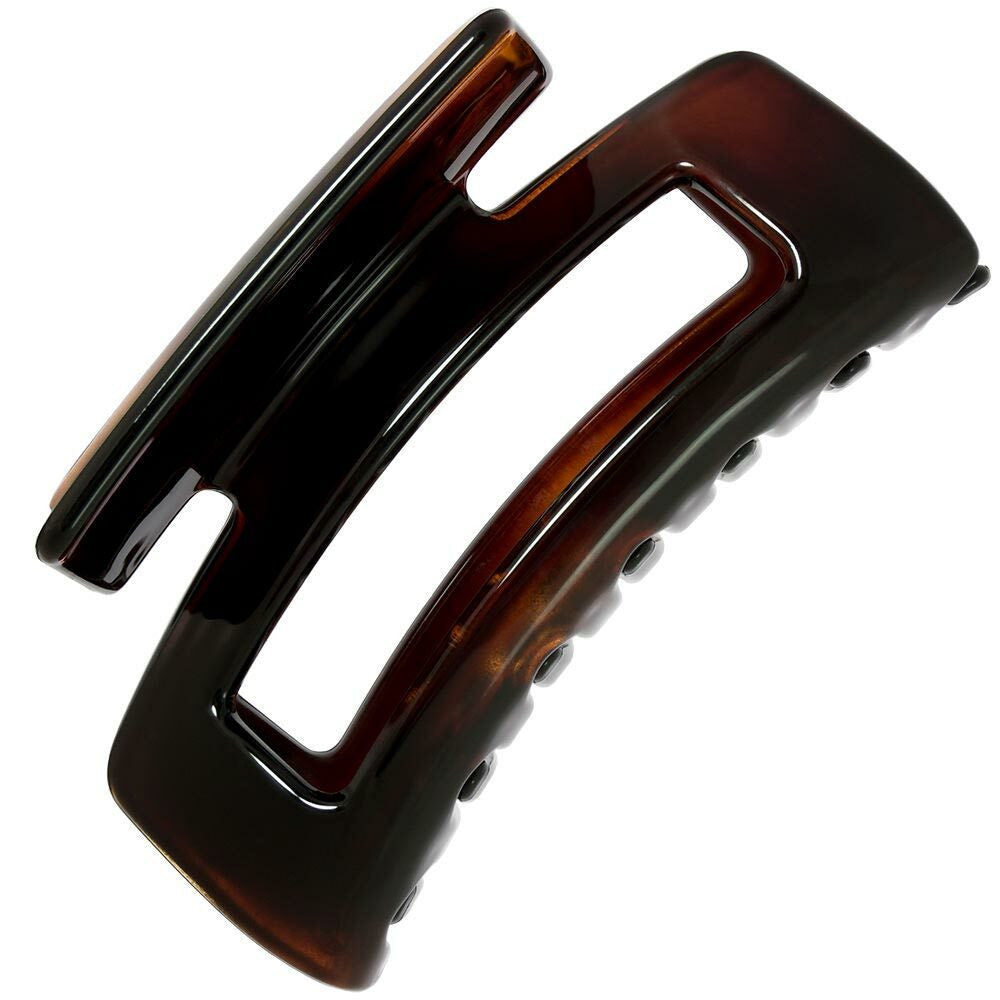 Hair Claw 9cm Medium Curved Rectangle