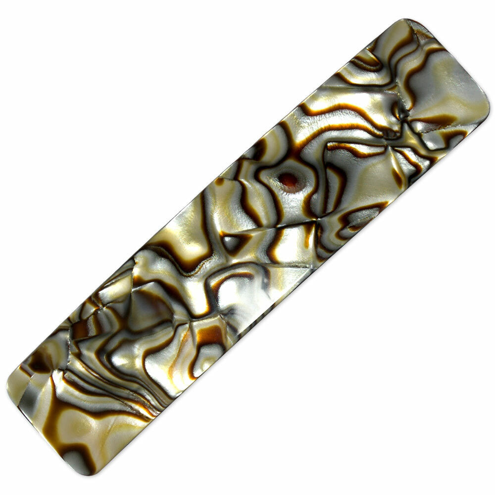 10cm Long Flat French Barrette - Ebuni Handmade