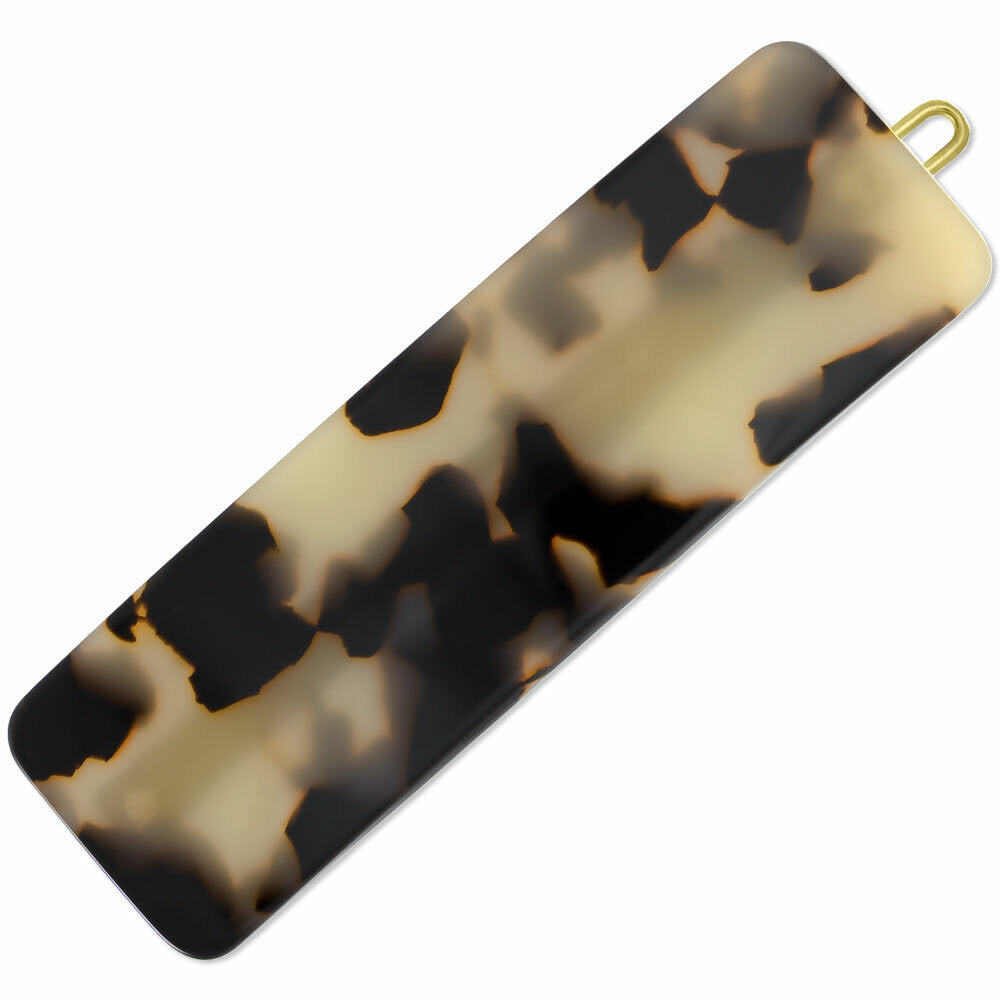 Handmade French Rectangle 6cm Hair Clip