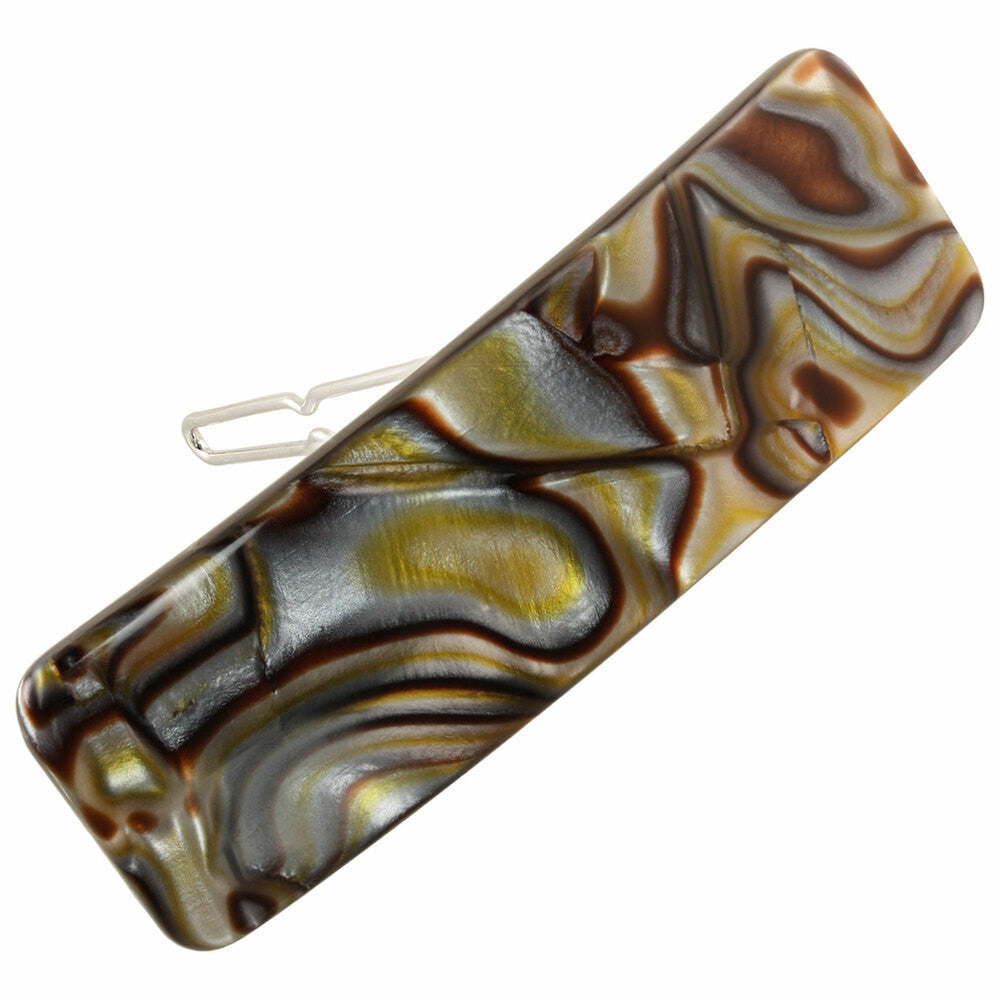 Handmade French Rectangle 6cm Hair Clip