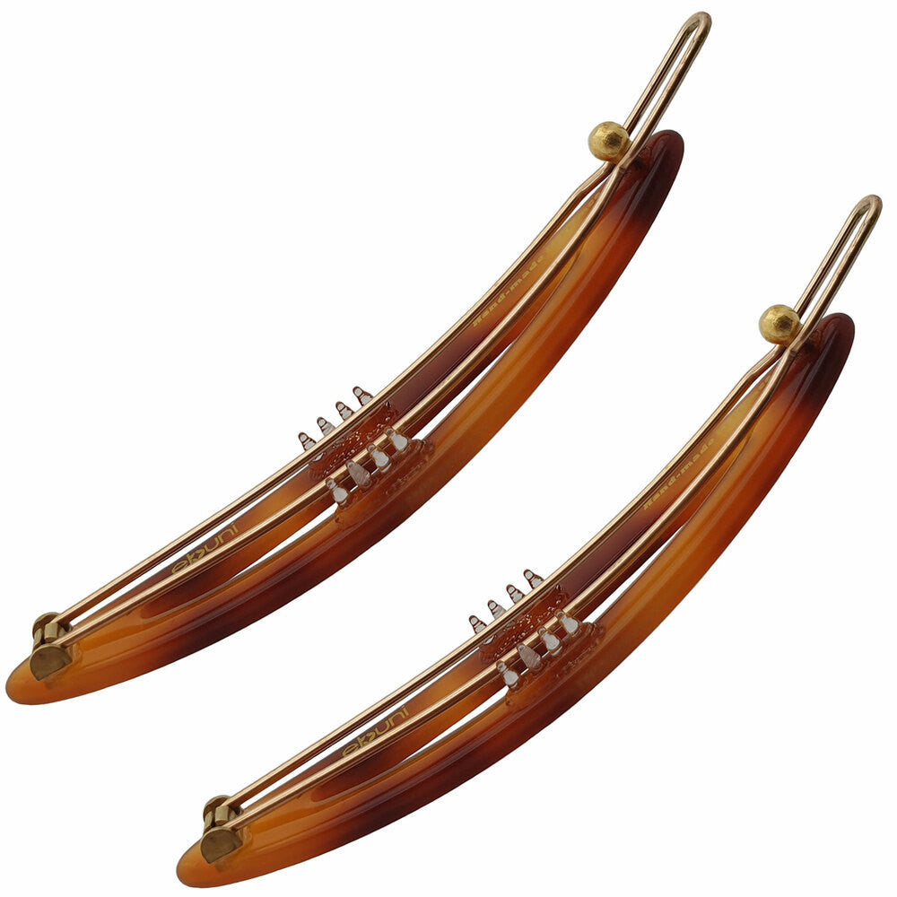 Narrow Oval 6.5cm Hair Clips