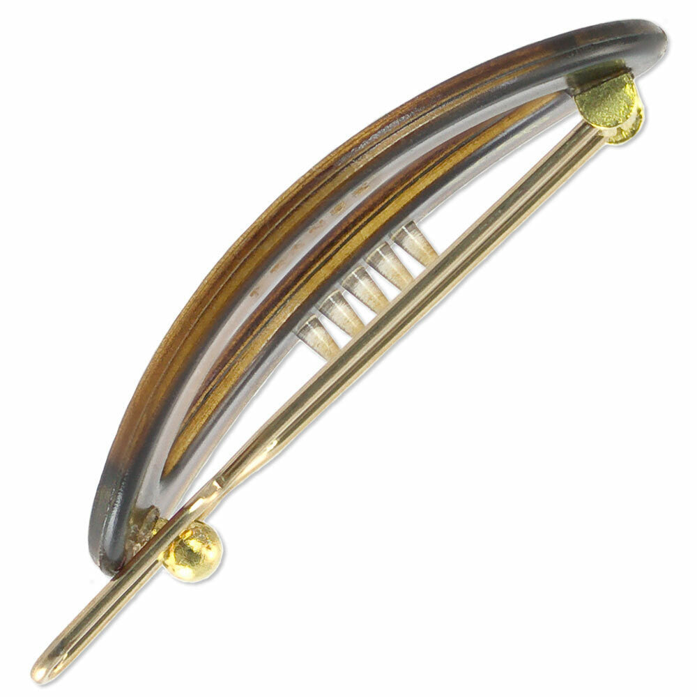 Small French Oval Hair Clips (Pair)