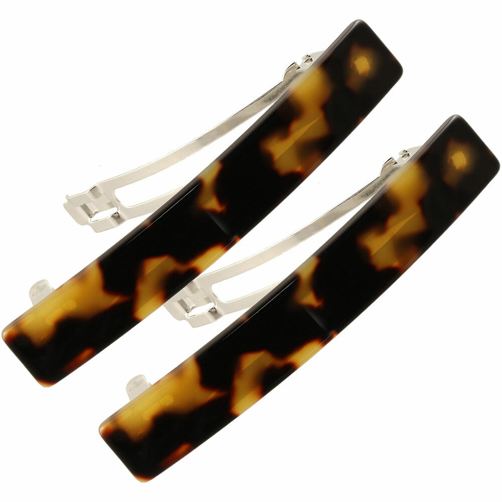 Small Rectangle Barrette Clips