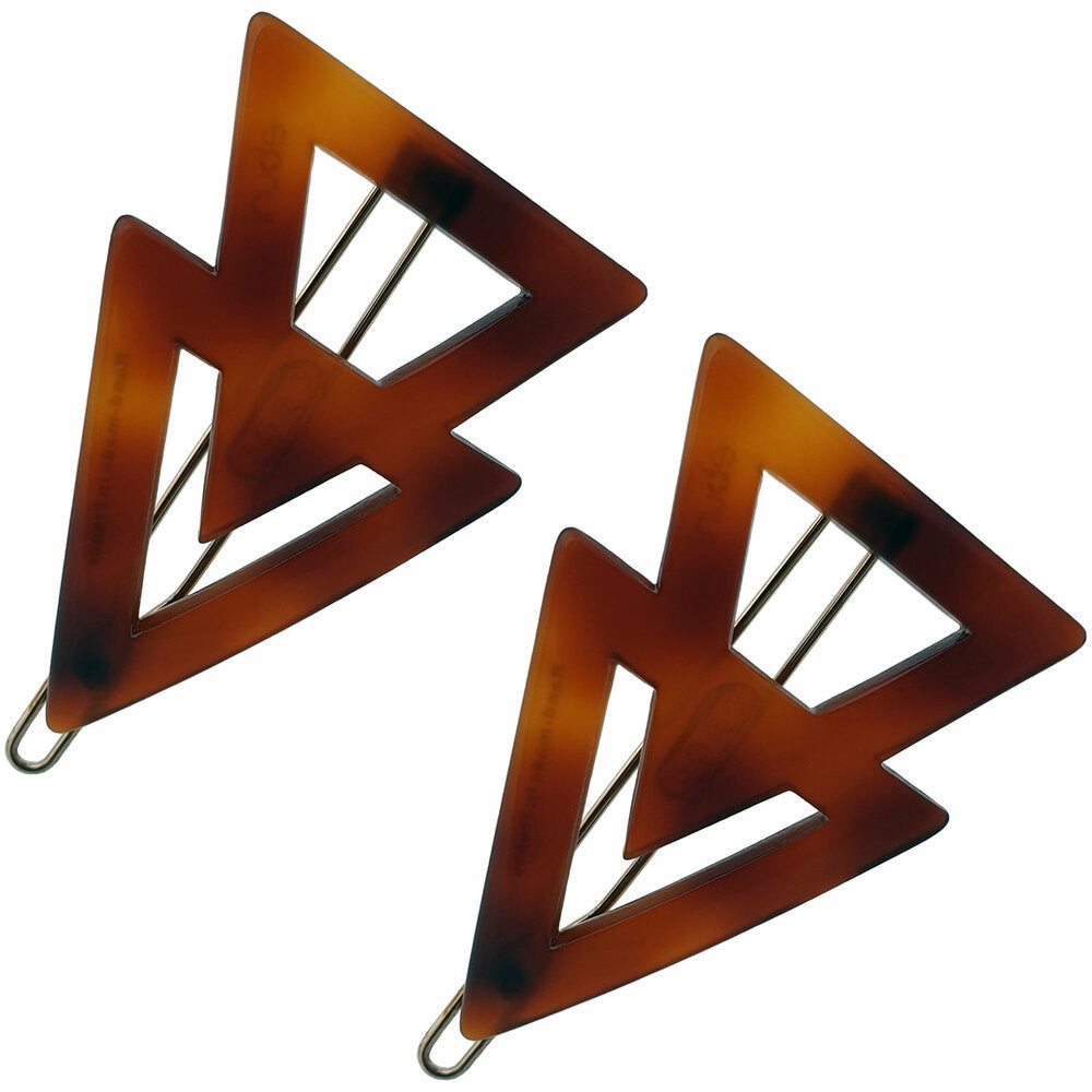 Twin Triangle Hair Clips - Ebuni Handmade