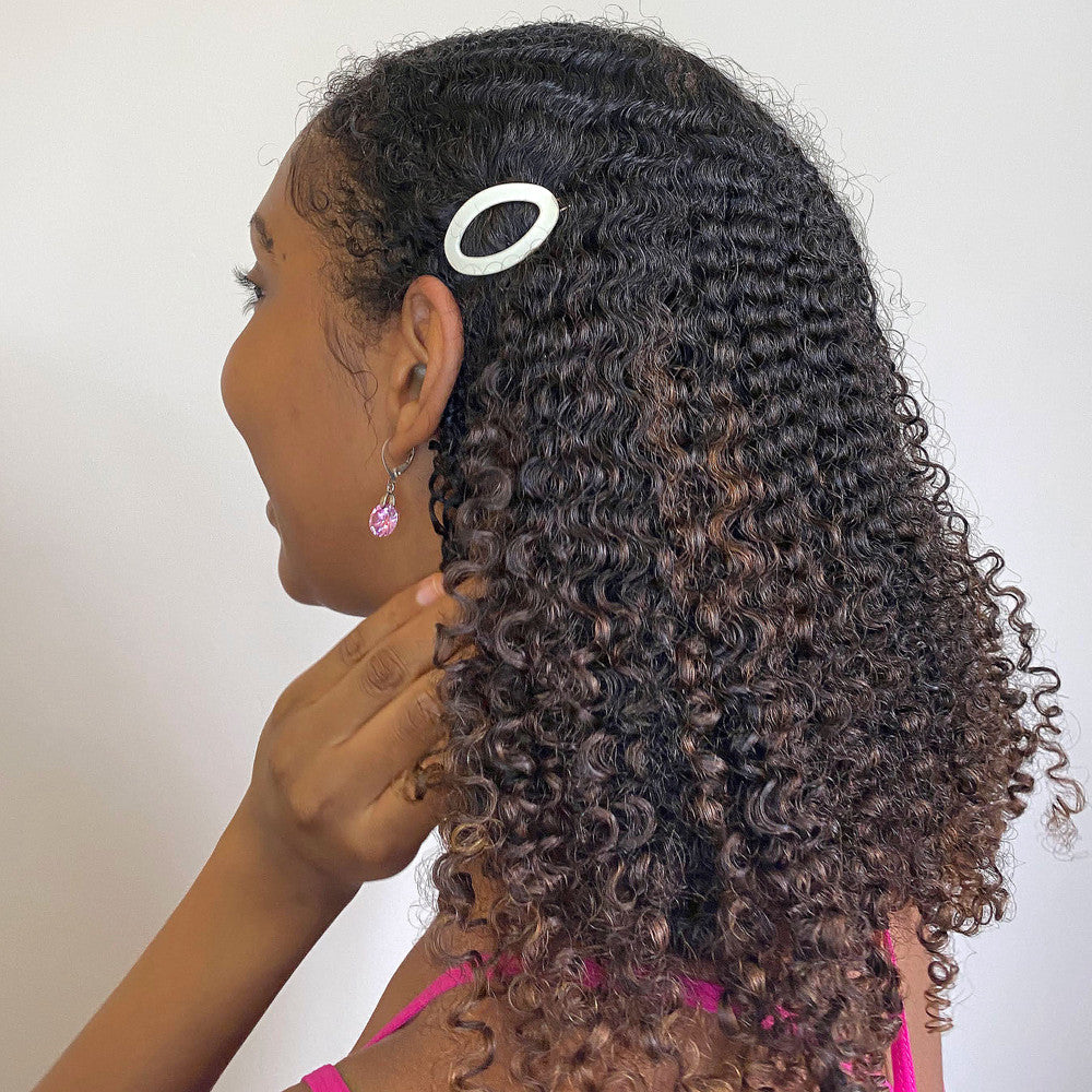 Small French Oval Hair Clips (Pair)