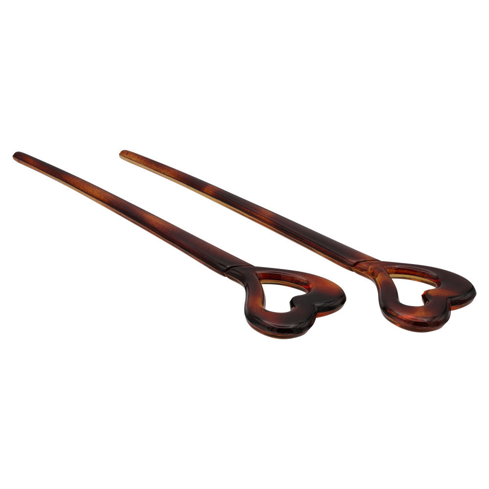 Love Heart 15cm French Hair Sticks