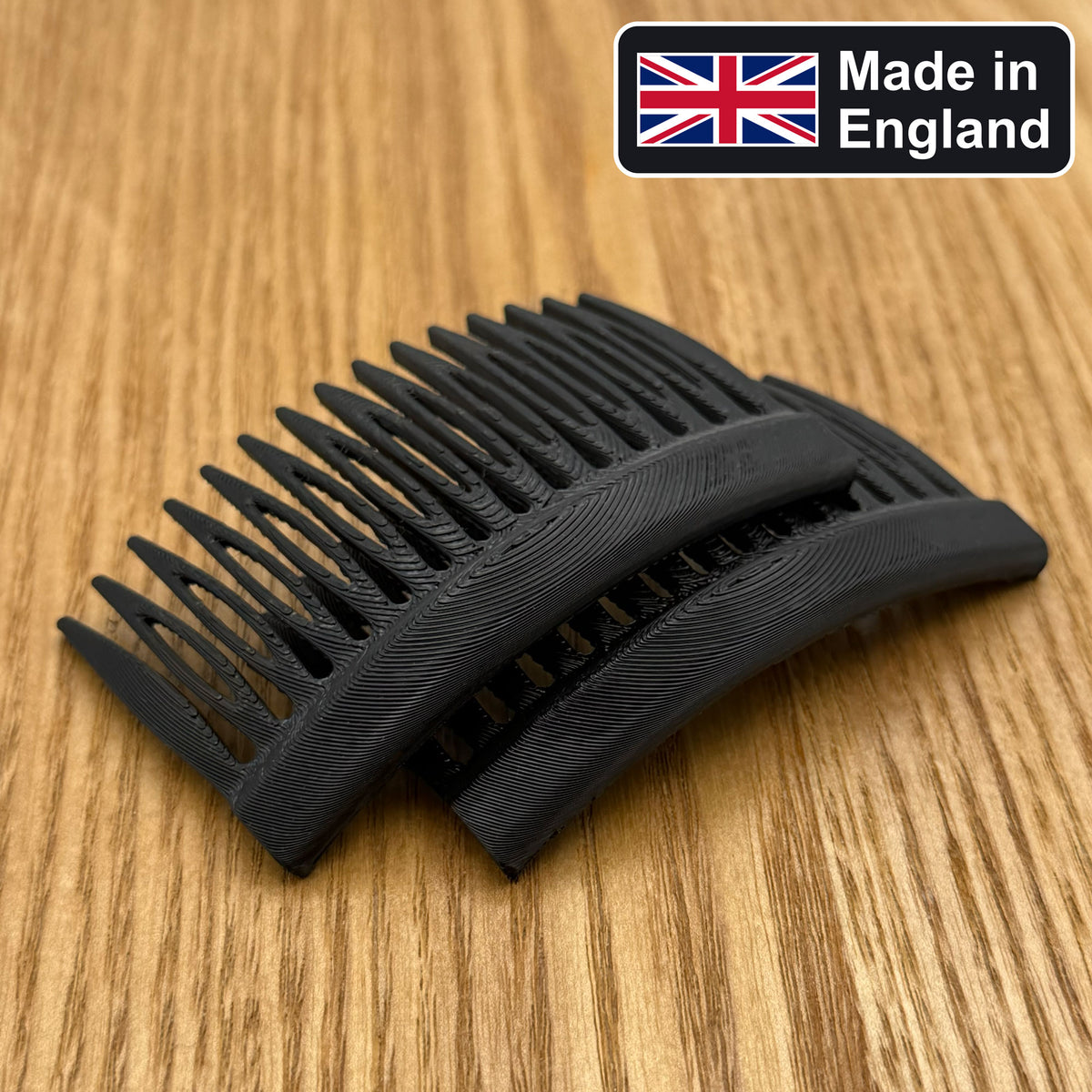 Side Hair Combs 7 x 5 cm - Made in England