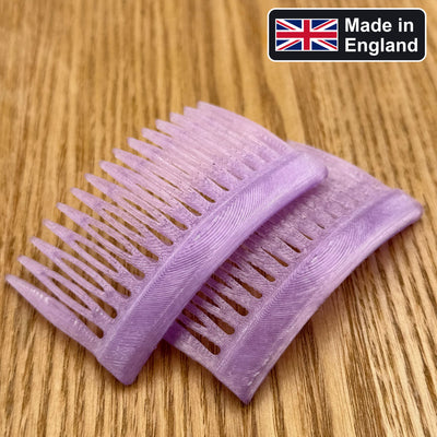 Side Hair Combs 7 x 5 cm - Made in England