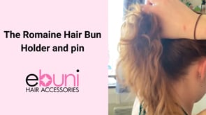 The Romaine Hair Bun Holder and pin