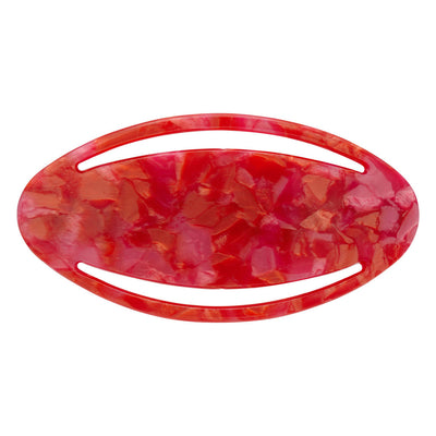 Oval Hair Barrette 9cm - Ebuni Handmade