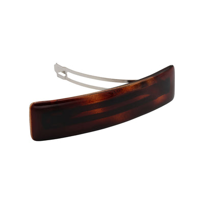 Contemporary Rectangle 10cm Hair Barrette