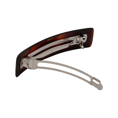 Contemporary Rectangle 10cm Hair Barrette