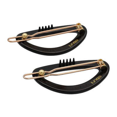 Small French Oval Hair Clips (Pair)