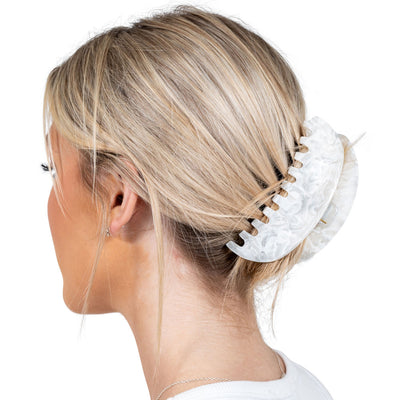 Large Crescent Hair Claw - Ebuni Handmade