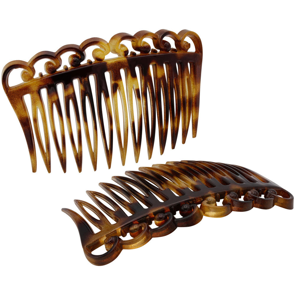 French Swirl Side Hair Combs